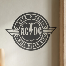 Veselá Stena Samolepka AC/DC