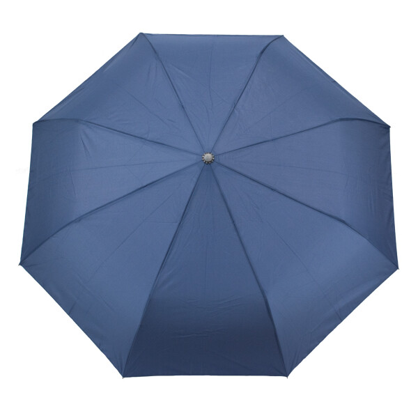 Krátky poloautomatický dáždnik Semiline L2050-1 Navy Blue Průměr 95 cm