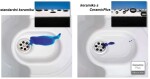 VILLEROY & BOCH - Keramický drez Single-bowl sink White alpin modulový 595 x 630 x 220 bez excentra 632061R1 2. akosť