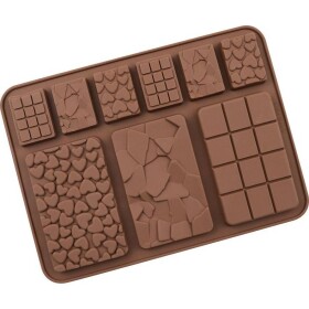 Silikónová forma na mini čokoládky 20×15 cm - Cakesicq - Cakesicq