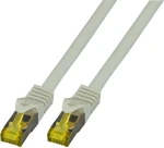 EFB CAT6A šedá / Patch kabel / S/FTP / 0,25 m / LSZH / RJ-45 (MK7001.0,25G)
