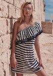Dámske šaty Havana 49351 pruhované - Lisca S
