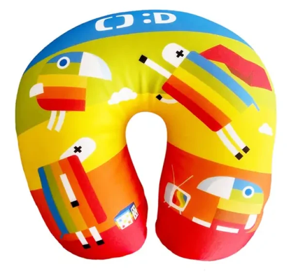 Mac Toys detský záhlavník Déčko červená / od 3 rokov (M550632)