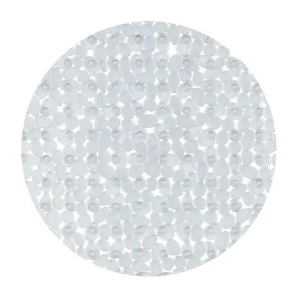 Spirella RIVERSTONE protišmyková okrúhla podložka do sprchy priehľadná / PVC / 57 cm (7610583096814)