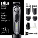 Braun BT7420 čierna / Zastrihávač / Pánsky / Celé telo / Celé telo / 1 - 21 mm (BT7420)