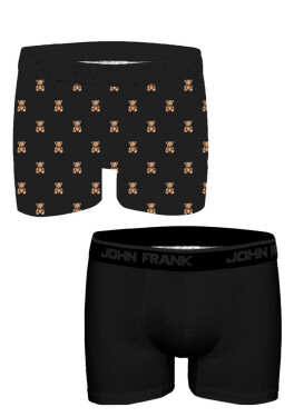 Pánske boxerky John Frank JF2BFUN102 2PACK M MIX