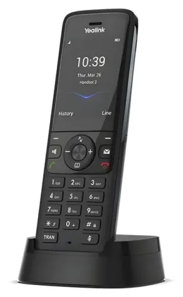 Yealink W78H čierna / DECT rúčka / pre Yealink W78P, W70B / 2.4" TFT / výdrž 166 h (1302023)