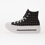 Tenisky Converse Chuck Taylor All Star Lift Double Stack Platform Plaid Hi Black/ White/ Black EUR 40