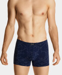 Pánske boxerky Atlantic 3MH-171 A'3 M-2XL černo-žluto-šedá XXL