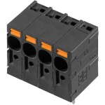 Weidmüller 2473020000 skrutkovacia svorka 6 mm² Pólov 4 čierna 80 ks; 2473020000