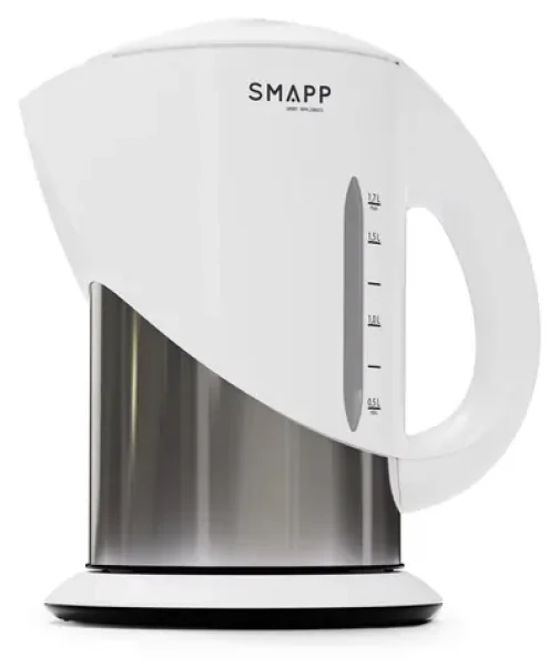 SM1 SMAPP biela / Rýchlovarná kanvica / 2200 W / 1,7 l / nerez a plast (442.1)