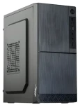 Akyga AK35BK čierna / PC skriňa / Micro Tower / Micro-ATX, Mini-ITX / bez zdroja / 2x USB 2.0 (AK35BK)