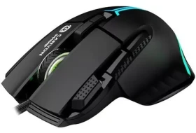 Canyon Fortnax GM-636 čierna / Herná optická drôtová myš / až 20 000 DPI / 9 tlačidiel / RGB / 1 ms odozva (CND-SGM636B)