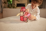 Mamido Cleverclixx Tiles Magnetická stavebnice třpytivé díly 16 ks