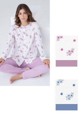 Dámske pyžamo Karelpiu KC8015 L Purple