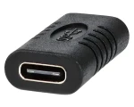 Nedis USB-C spojka čierna / Spojka / USB-C - USB-C / USB 3.2 Gen 2 / 10 Gbps (CCGB64900BK)