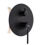 REA - Podomietková sprchová sada Foss Clif Black + BOX REA-P5968