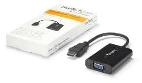 StarTech adaptér HDMI na VGA čierna / Redukcia / 1920x1080 / 60 Hz (HD2VGAA2)