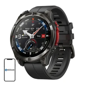 Zeblaze Stratos 4 Pre čierna / Chytré hodinky / 1,43 "AMOLED / GPS / BT 5.3 / 5 ATM / výdrž 60 dní (Stratos 4 Pro Black)