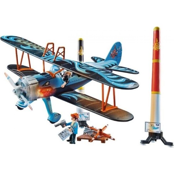 Playmobil® Air Stuntshow 70831 Dvojplošník Fénix