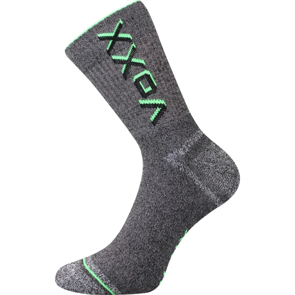 VOXX Hawk ponožky neónovo zelené 1 pár 35-38 111390