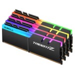 G.Skill Trident Z Neo RGB Series 64GB (4x16GB) 3200 MHz čierna / DDR4 / 14-14-14-34 / 1.35V / XMP 2.0 / LED podsvietenie / dopredaj (F4-3200C14Q-64GTZR)