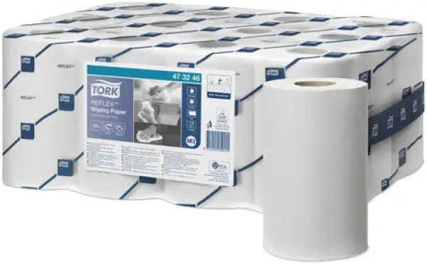 Tork Advanced Reflex M3 biela / Papierová utierka v miniroli / 1-vrstvová / 120 m / 12 ks (473246)
