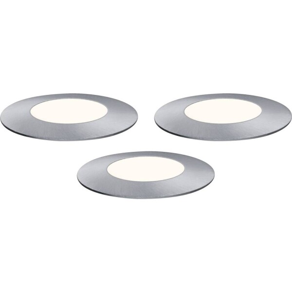 Paulmann 93949 Osvetľovací systém Plug & Shine LED nadstavbová svietidlá (doplňujúce sada) sada 3 ks LED 7.5 W teplá biela strieborná; 93949