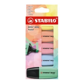 STABILO® BOSS MINI Pastel - 5 ks sada - 5 rôznych farieb (07/5-2-02)