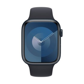 Apple Watch Series 9 GPS + Cellular 45 mm hliníkový plášť športové náramok midnight (polnočná čierna) M/L; MRMD3QF/A