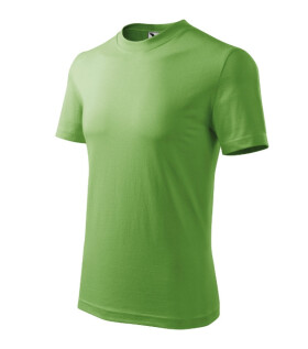 Ťažké unisex tričko trávovo zelené S