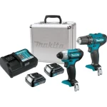 Makita CLX224X / Sada aku náradia: vŕtačka DF333D rázový uťahovač TD110D / 12V / 2x1.5Ah (MCLX224X)