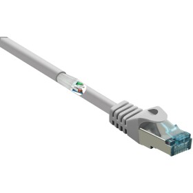 Renkforce RF-5047488 RJ45 sieťové káble, prepojovacie káble CAT 6A S/FTP 3.00 m sivá samozhášavý 1 ks; RF-5047488