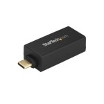 StarTech adaptér USB-C na RJ-45 čierna / 1Gbs / Thunderbolt 3 (US1GC30DB)