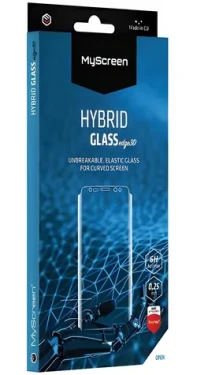 MyScreen HybridGlass Edge3D Apple iPhone XR/11 čierna / Hybridné sklo / 3D / 6H / EasyApp PLUG (M3977HG EDGE 3D)
