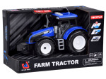 Mamido Modrý elektrický traktor pre malého farmára + zvuky a svetlá ZA5224