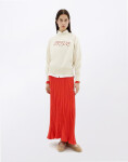 Thinking MU Love Heart Bonnie Sweatshirt WHITE S
