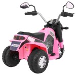 Mamido Detská elektrická motorka Minibike ružová