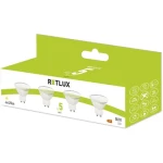 Retlux REL 37 LED GU10 4x5W / 425 lm / 3000K - teplá biela / 4ks (8590669334520)