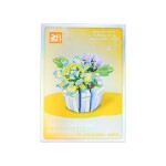 Mamido Stavebnica Kvety vo farebnom kvetináči 306 dielikov pre deti 6+