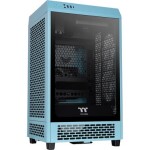 Thermaltake The Tower 200 modrá / mini ITX / 1x USB-C 3.2 / 2x USB-A 3.0 / bez zdroja / priehľadná bočnica (CA-1X9-00SBWN-00)