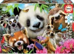 Educa Puzzle Selfie čiernookých kamarátov