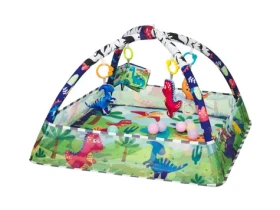 KikkaBoo Hracia deka s hrazdou a loptičkami Dino Forest / 78 × 75 × 50 cm (31201010405KB)