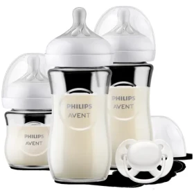 Philips AVENT SCD878/11 Natural Response / Štartovacia sada pre novorodencov / sklenená