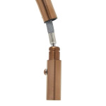 Drezová batéria SAT Aurum s vyťahovacou spŕškou, 2 prúdy brúsená rose gold SATBAUR286BRG SATBAUR286BRG