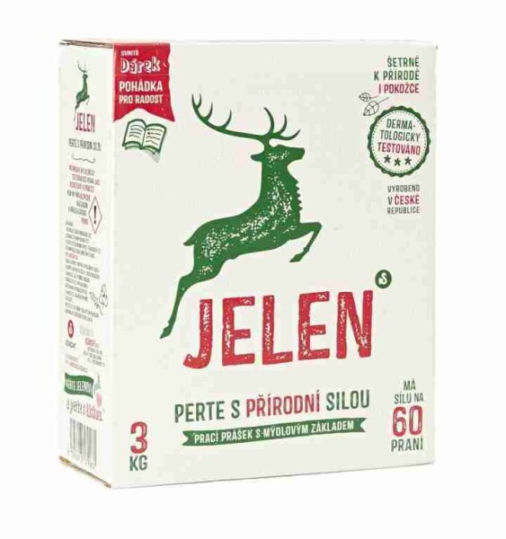 Jeleň mydlový prášok 3kg Univerzál 60PD