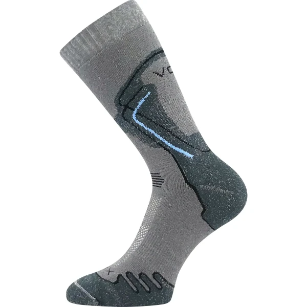VOXX Ponožky Limit III grey 3 páry 43-46 116553