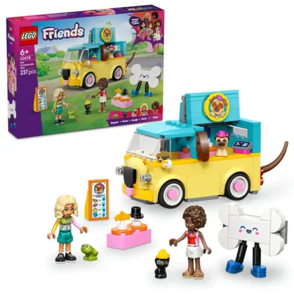 LEGO® Friends 42678 Dodávka s doplnkami pre miláčikov