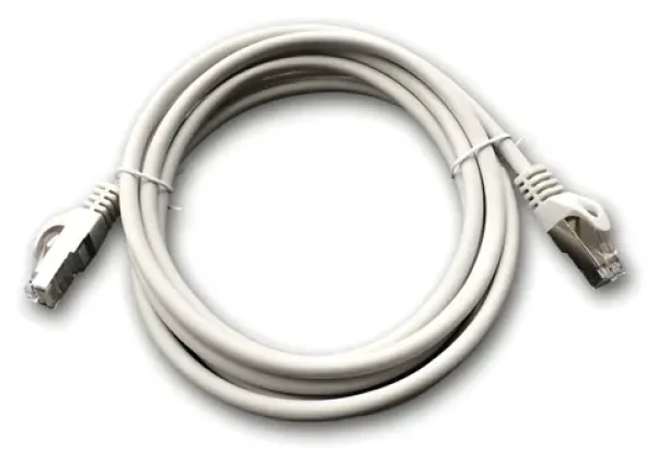 DATACOM Patch kabel S/FTP CAT6A 2m šedý / Patch kabel / CAT6A / RJ45 / LSZH (1692)