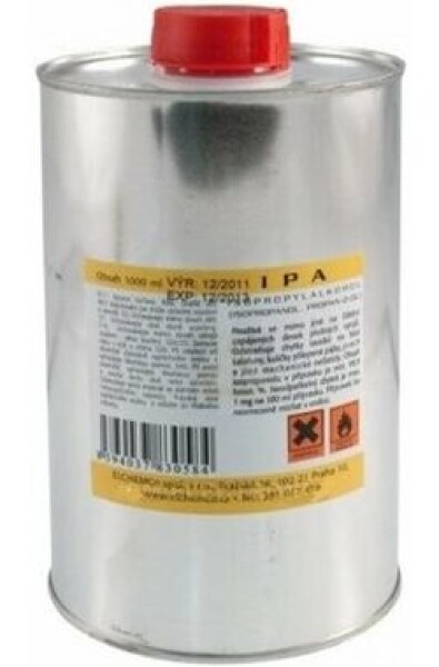 D-CLEAN Isopropylalkohol 1000ml ďalšie názvy produktu: IPA, propán-2-ol, izopropanol